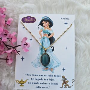 Collar Inspirado en Princesa Jasmine – Edición Artlexa