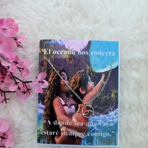 Collar Ola Plateado – Edición Moana | Artlexa