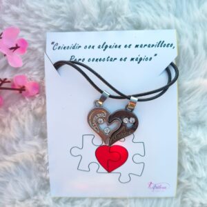 🧩❤️ Set “Conexión Perfecta” – 2 Collares | Artlexa