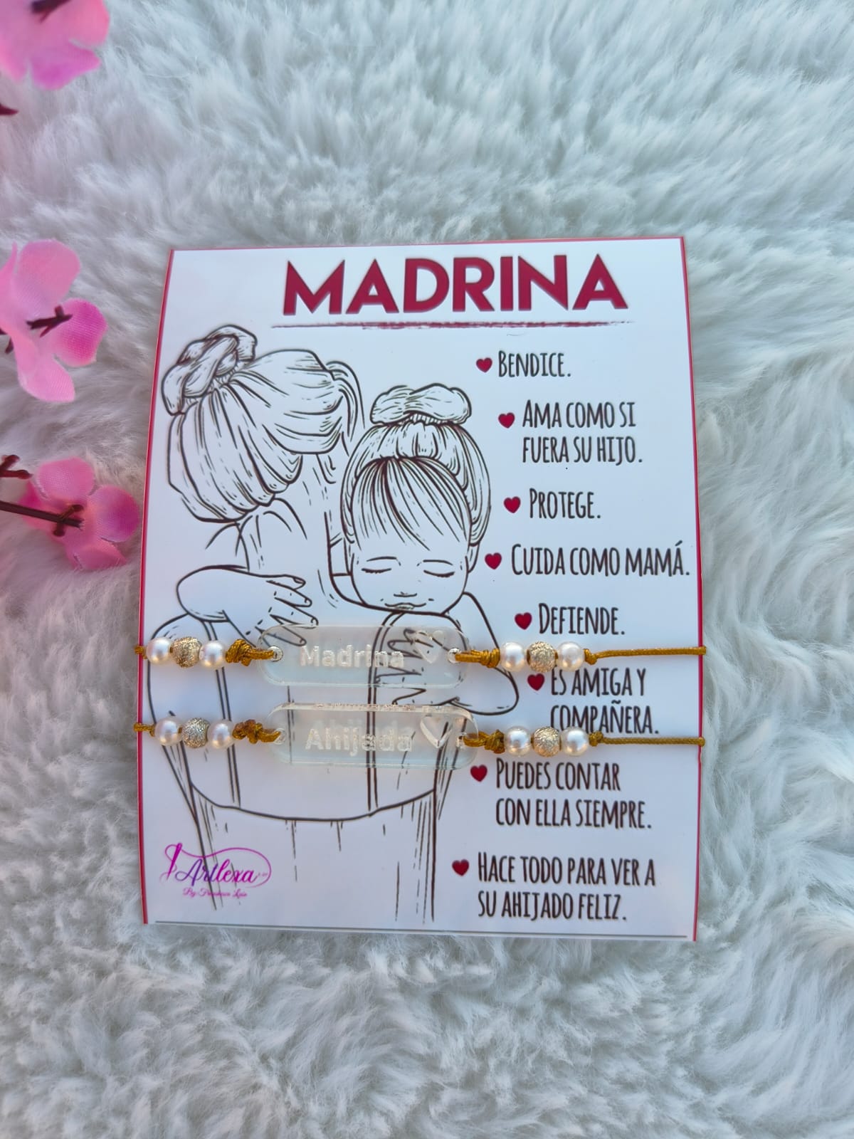 👩‍👧 Set Pulseras “Madrina & Ahijada” – 2 Pulseras | Artlexa